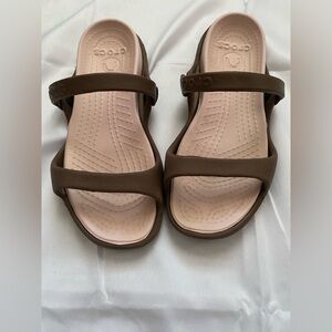 CROCS Women's Brown Sandals